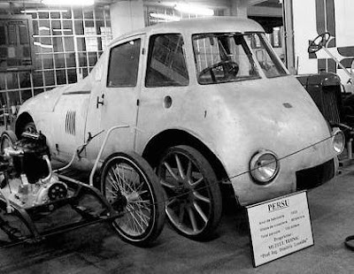 Persu Streamliner (1923):The world's first passenger car - photos