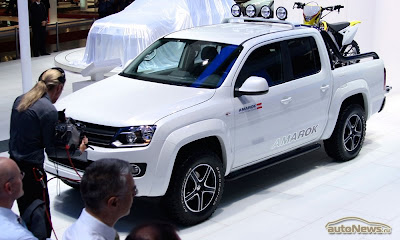 Moscow Motor Show 2010 Volkswagen has announced Amarok