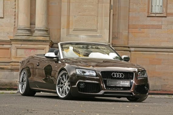 Audi A5 convertible is an idea with more sexy car