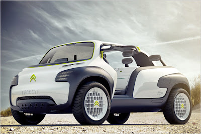 Citroën Lacoste: Concept Car in the buggy-style stands in Paris