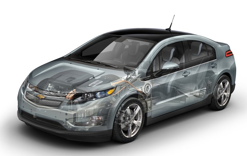 2011 Chevy Volt Electric Hybrid Car 2011 Chevy Volt