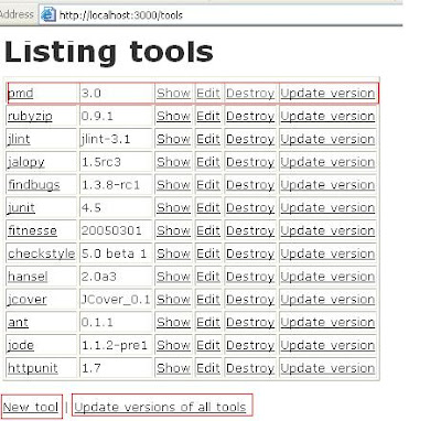 Tool List