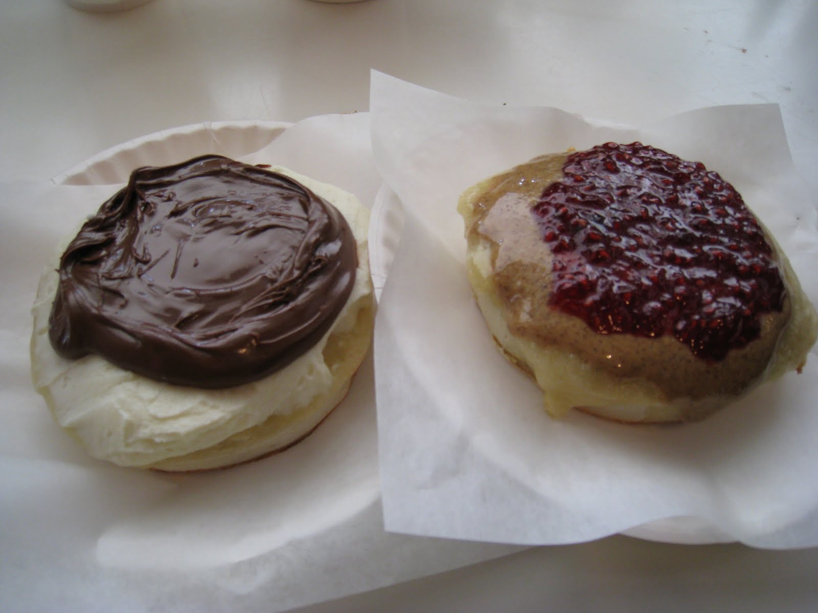 Crumpets With Nutella