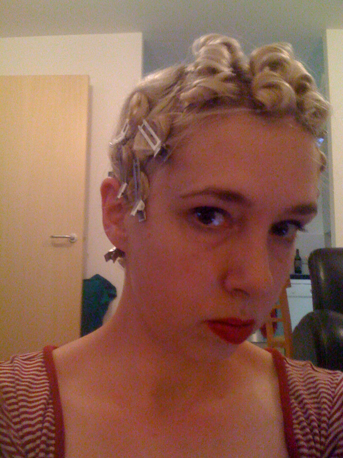 Pin Curls Diagram