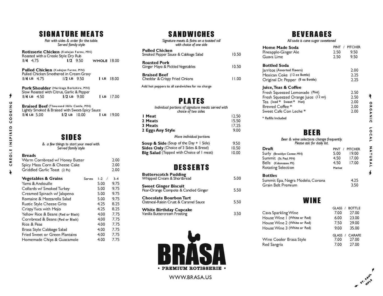 simple restaurant menu traffic club simple restaurant menus