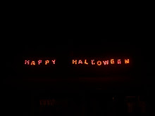 My Halloween sign