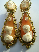Psyche and Eros earrings