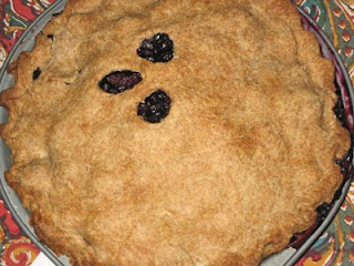 First ever real homemade Blueberry Pie - Vegan and Fabulous