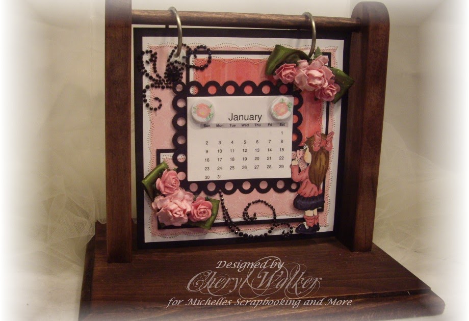 Sweeet Designs By Cheryl Calendar & Stand