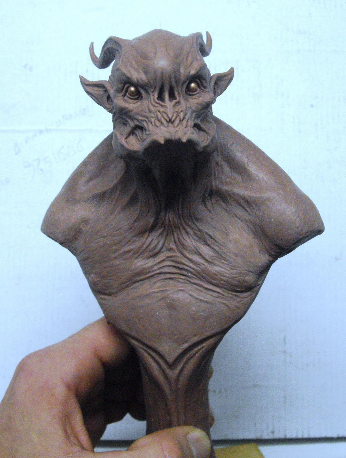Aris Kolokontes art. Monster clay monster. (Update).