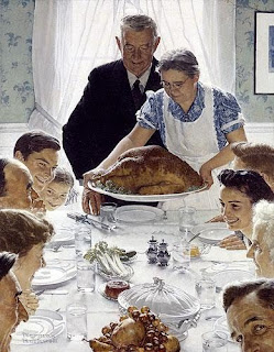 Norman Rockwell. Freedom From Want. 1943. ©Curtis Publishing Company.