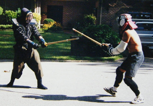 Antonio LaMotta vs. Chris Yax  (at John Davis' stickfighting class)