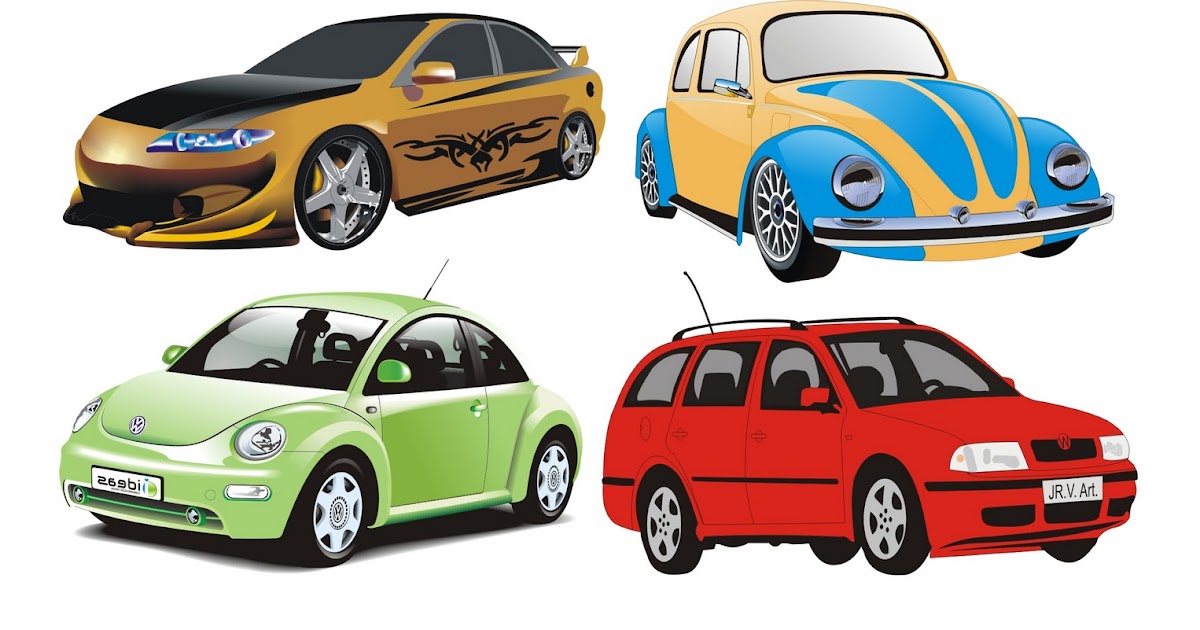 Cars Vector 3 | Corel Draw Tutorial and Free Vectors