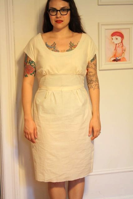 Gertie S New Blog For Better Sewing Draping A Dress Part Three