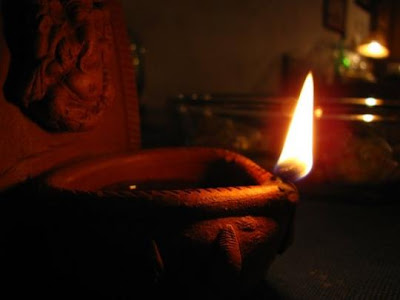 deepawali earthen lamp wishes