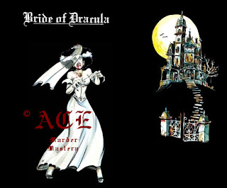 halloween bride of dracula card