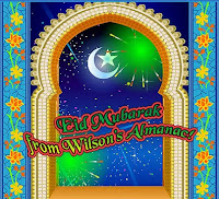 green color eid cards