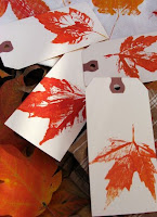 Thanksgiving Tree Leaves Cards