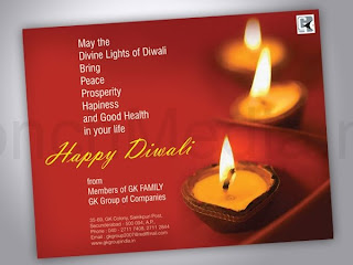 Diwali Invitations Greeting Cards