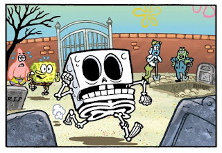 spongebob halloween cartoon