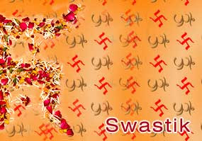 Swastika Card For Diwali