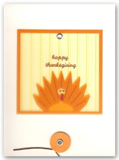 Happy Thanksgiving Turkey Card