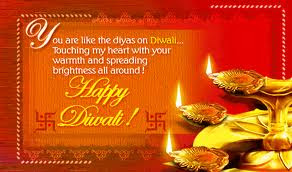 diwali couple wish card