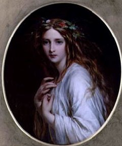 Ofelia. Dicksee (1861)