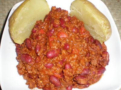 Chile Con Carne Medio Vegano