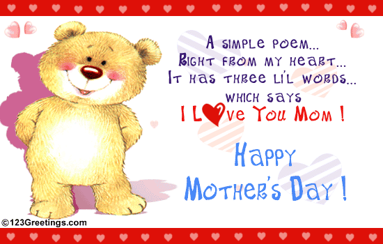love poems for your mom