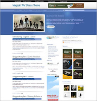 Magasin Cuatro Magazine Style Blogger Template