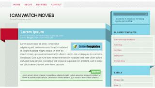 I Can Watch Movies Blogger Template