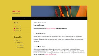 Anther Blogger Template