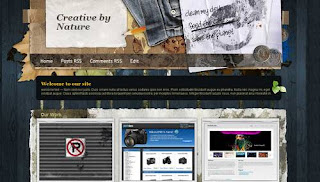 Creative by Nature Blogger Template