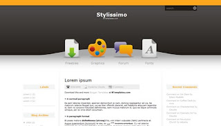 Stylissimo Blogger Template