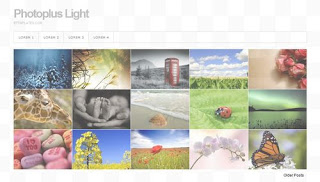 Photoplus Light Blogger Template