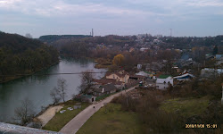 View from Zhytomyr bridge