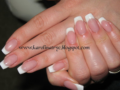 Beautiful Nail Art Uv Gel Natural Overlay Pink And White French