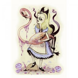 Alice - Ilustração de Camille Rose Garcia