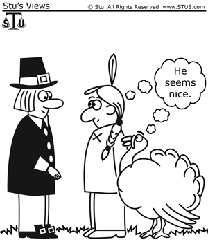 Happy Thanksgiving Cartoon Happy Thanksgiving Cartoon