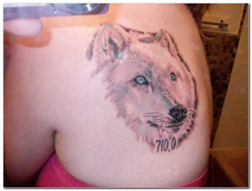Back Tattoo Ideas. tribal wolf tattoos. tribal