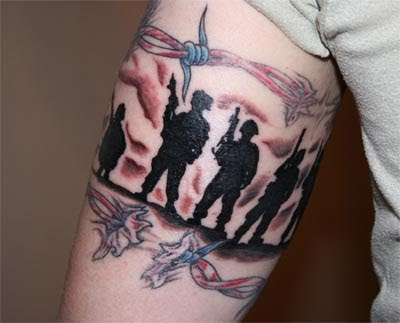 Military Tattoo Designs on The First Of My Military Tattoo Designs Is This Stunning Tattoo