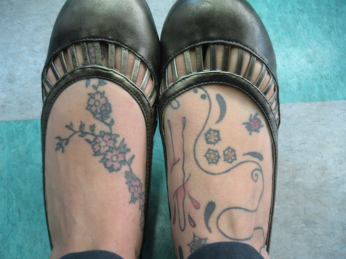 The eighth of my Tattoos for Feet are just really cute foot tattoos