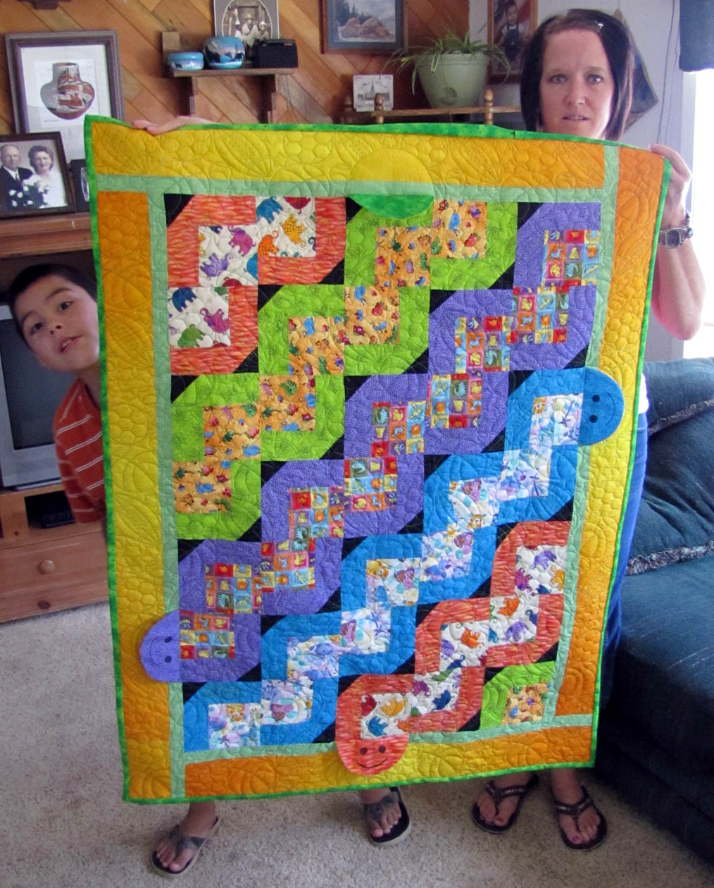 Quilts n' Quirks More kids quilts