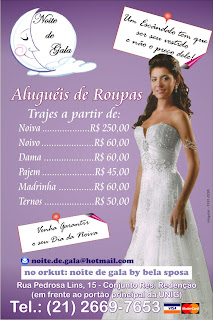 bella sposa aluguel de roupas