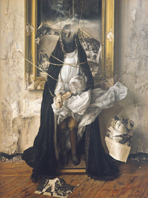 Eduardo Naranjo - La Imagen de Los Tiempos Perdidos - oleo sobre lienzo - 130,5x97,5 cm - 1975