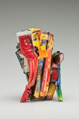 John Chamberlain - Tonk No.1-84 - Painted Steel - 9x8,5x6,5 in - 1984
