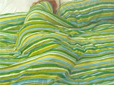 Catherine Murphy - Comforter - oil on canvas - 54x72 in - 2007@Yale University School of Art