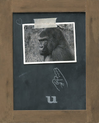 Helen Crispino - Ape over you - oil on masonite - 8x10 in @Facebook The Waichulis Studio
