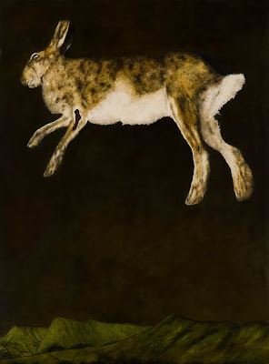Dermot Seymour - Hiberno Hare - oil on canvas - 220x 163 cm - 2009@Kevin Kavanagh Gallery
